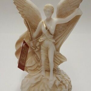 Nike of Paionios statue in Patina color