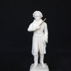 Greek statue of the famous German composer Ludwig van Beethoven in White color