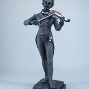 Johann Strauss II whole statue for sale made of Alabaster