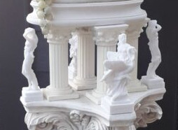 Customer's synthesis statue using 3-792-w from eStatueShop