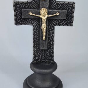 Table Cross Jesus Crucifixion made of Alabaster