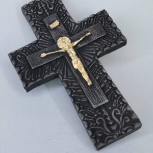 Wall Cross Jesus Crucifixion made of Alabaster