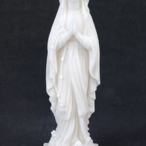 Whole statue of Virgin Mary praying